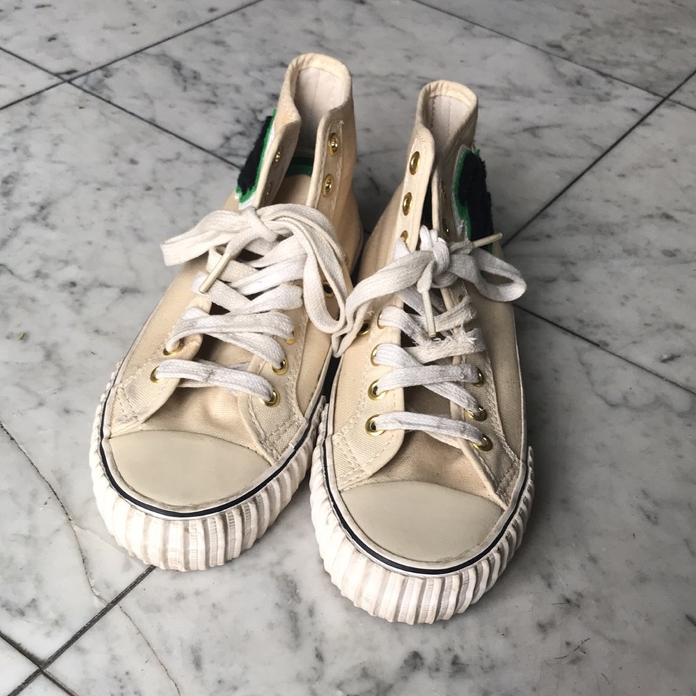 PF Flyers Sz 5.5 Retro Womans High Top